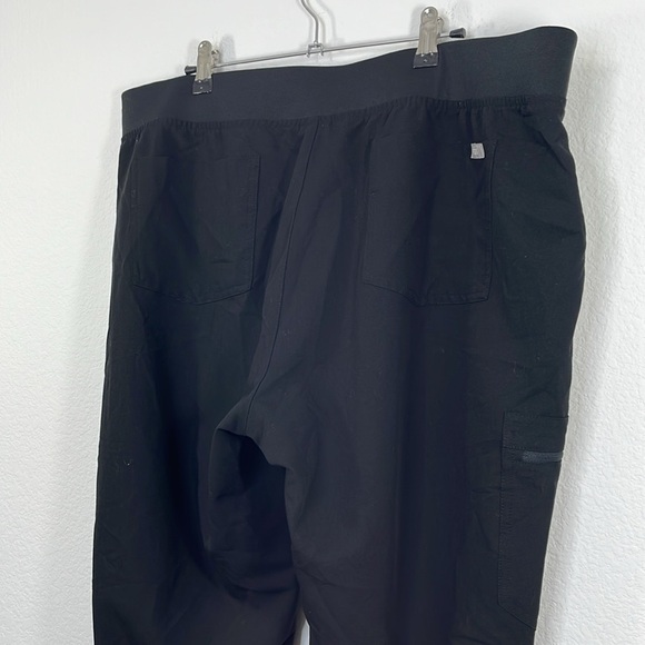 FIGS NWT Zamora Jogger Scrub Pants Black size XXLP Medical scrubs - Picture 6 of 10